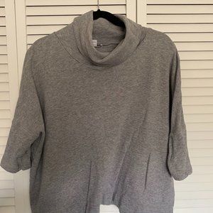 James Perse Grey Turtleneck Sweater